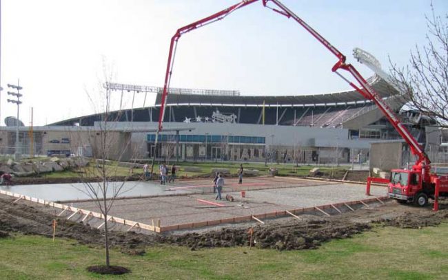 Commercial parking lot contractor