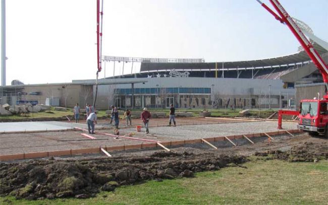 Commercial parking lot contractor