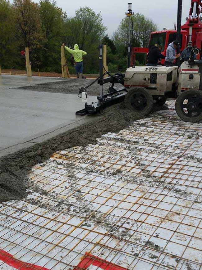 Concrete flatwork