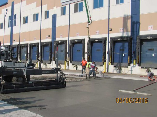 Commercial parking lot repair