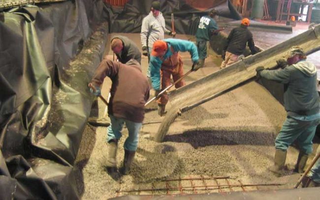 Industrial concrete repairs