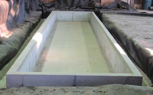 Industrial concrete construction