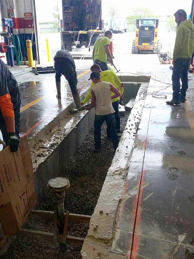 Commercial concrete repairs