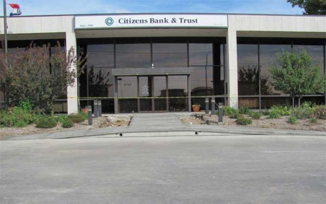 Concrete sidewalk for handicap access