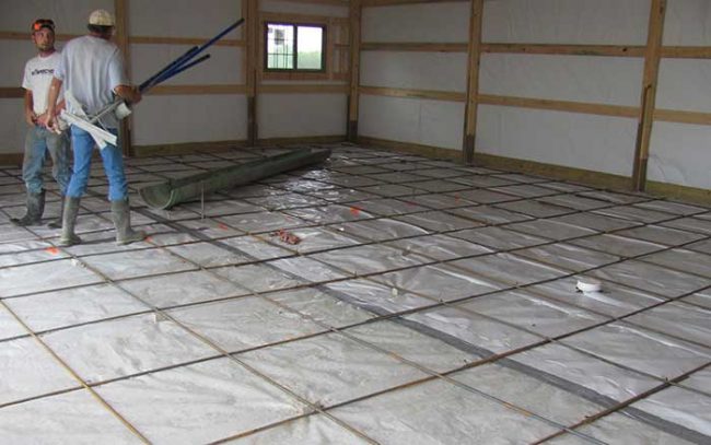 Commercial concrete flatwork