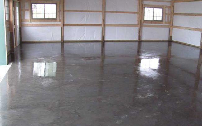 Commercial concrete flatwork