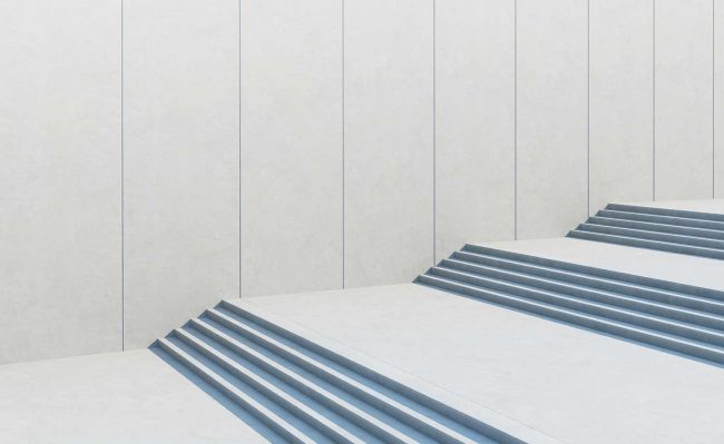 Functional concrete stoops and stairs