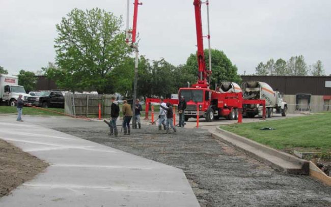 Commercial concrete contractors Kansas City
