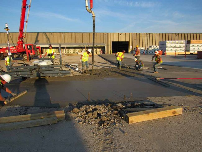 Laser Screed Contractor