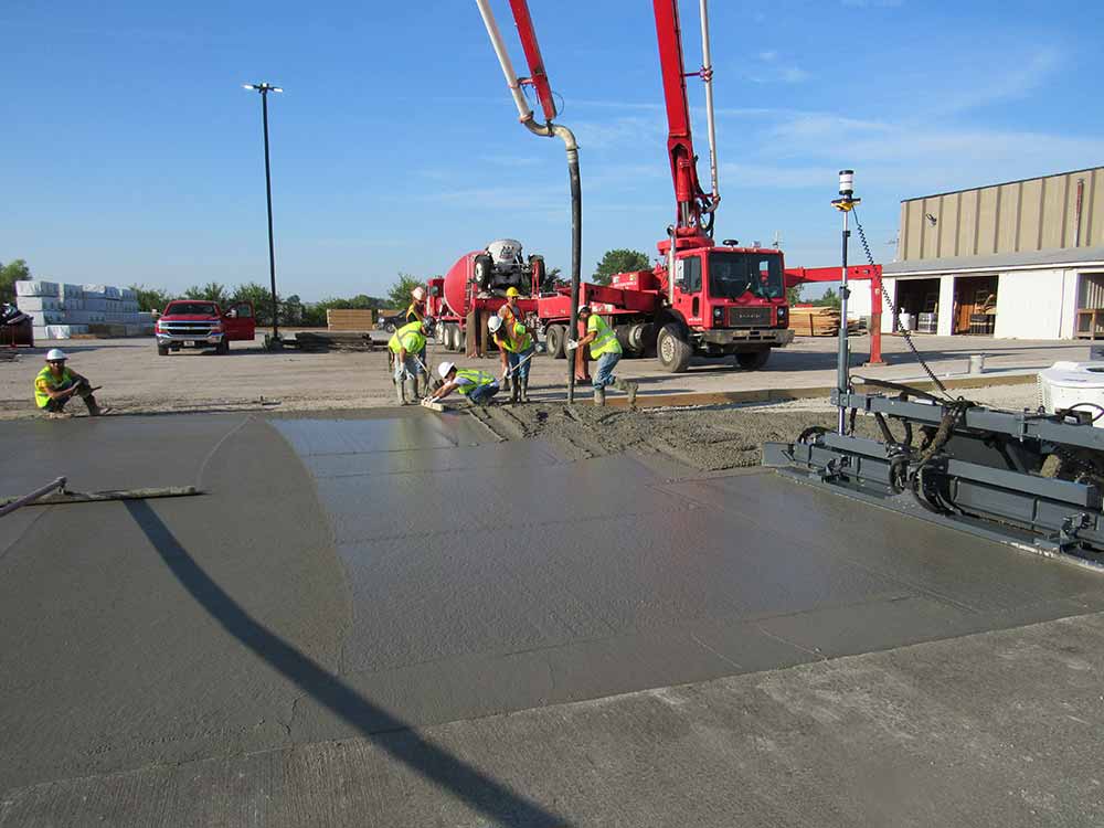 Laser Screed Contractor Kansas City 