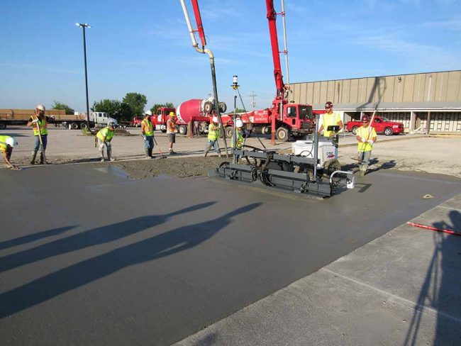 Laser Screed Contractor Kansas City