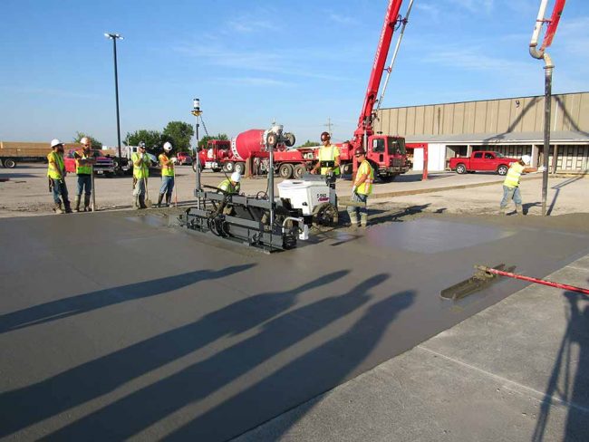 Laser Screed Contractor Kansas City
