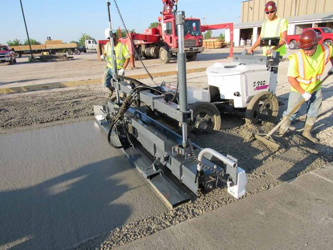 Laser Screed Contractor Kansas City