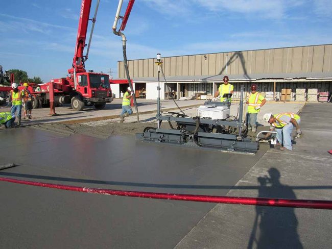 Laser Screed Contractor Kansas City