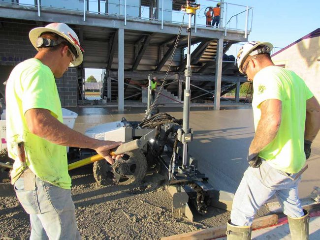 Laser Screed Services