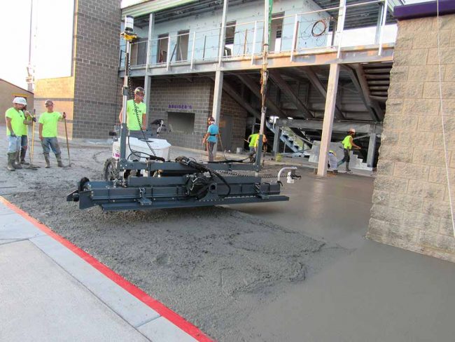 Laser Screed Services