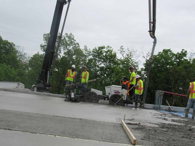 Laser Screed Services Kansas City