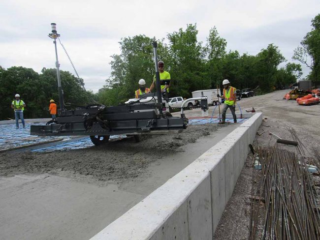 Laser Screed Services Kansas City