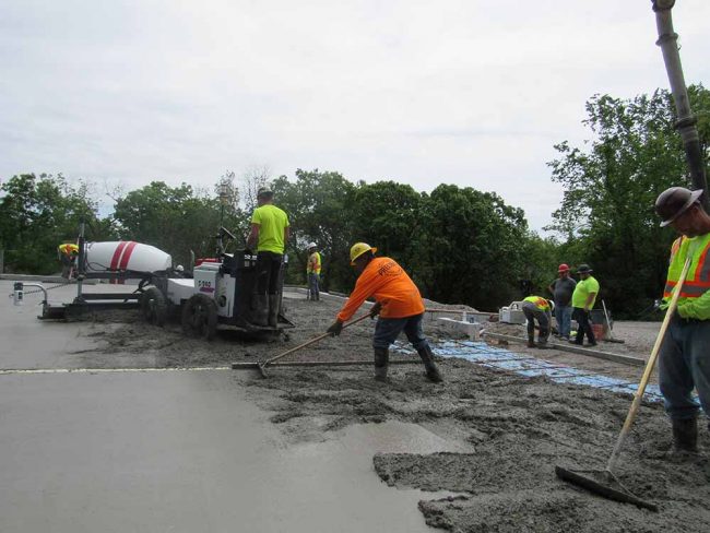 Laser Screed Services Kansas City