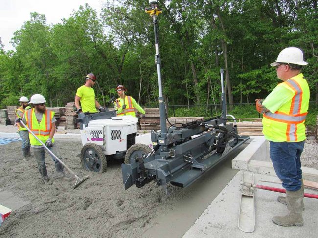 Laser Screed Services Kansas City