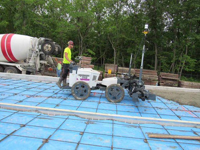 Laser Screed Services Kansas City