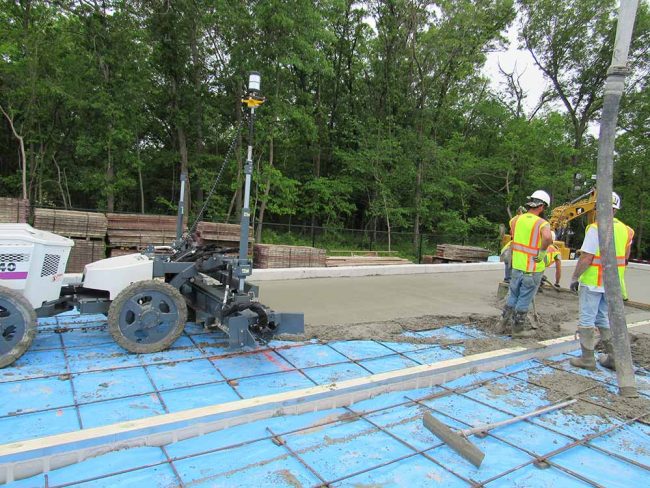 Laser Screed Services Kansas City