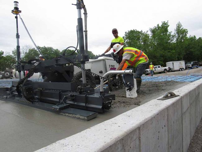 Laser Screed Services Kansas City