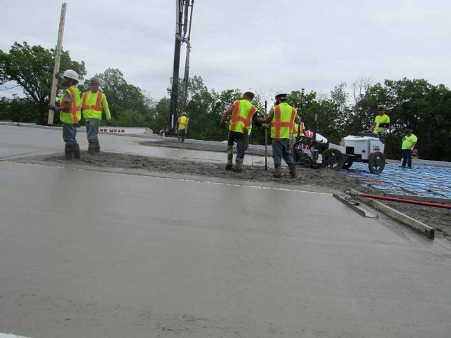 Laser Screed Services Kansas City